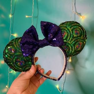 Small Shop Peacock Minnie Ears